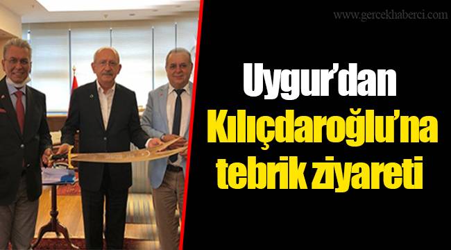 Uygur’dan Kılıçdaroğlu’na tebrik ziyareti