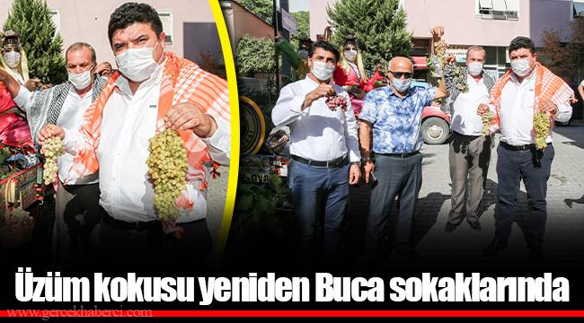 Üzüm kokusu yeniden Buca sokaklarında