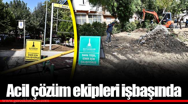Acil çözüm ekipleri işbaşında