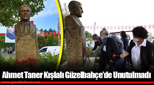 Ahmet Taner Kışlalı Güzelbahçe’de Unutulmadı