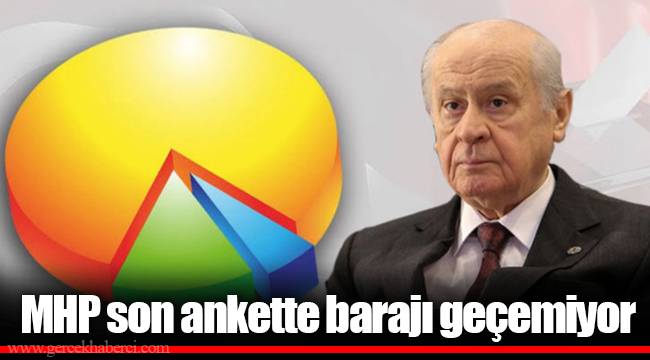 MHP son ankette barajı geçemiyor