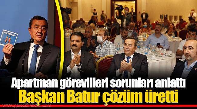 Apartman görevlileri sorunları anlattı