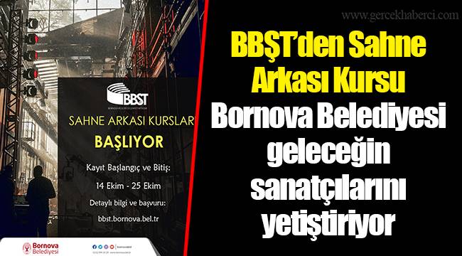 BBŞT’den Sahne Arkası Kursu