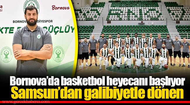 Bornova'da basketbol heyecanı başlıyor