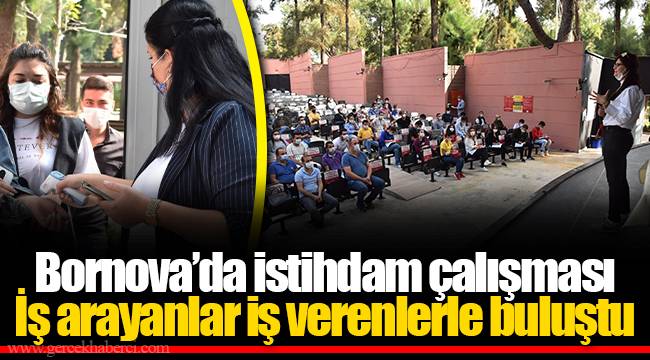 Bornova’da istihdam çalışması