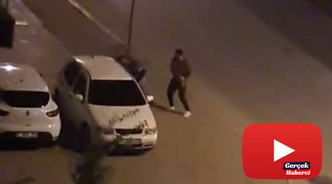 Cadde ortasında kadına attığı tokat mahalleliyi ayağa kaldırdı
