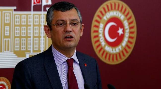 CHP'li Özel'den 'ışıklar yanıyor' açıklaması