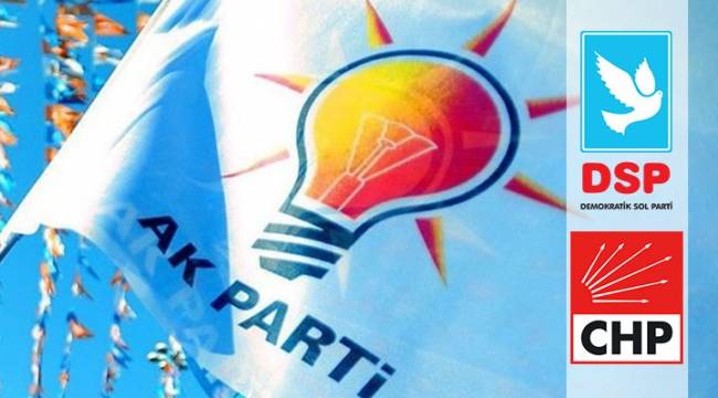 CHP ve DSP’den seçim kazanan iki belediye başkanı AKP’ye geçti
