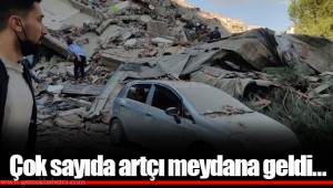 Çok sayıda artçı meydana geldi…