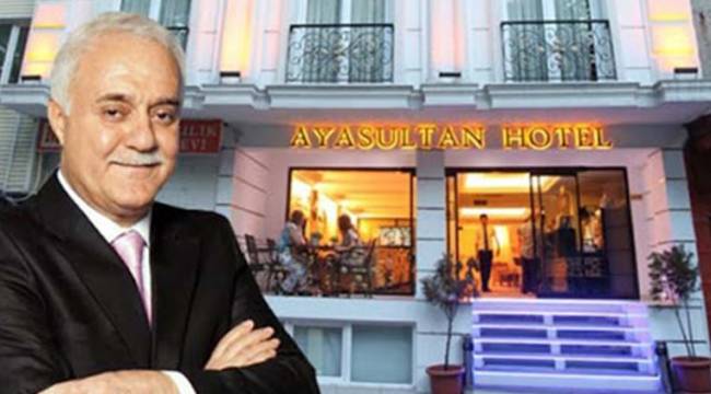 Dikkatlerden kaçmadı! Nihat Hatipoğlu'nun otelinde içki satılması gündemde!