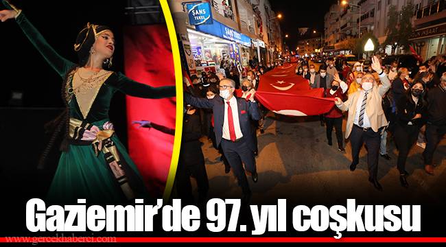 Gaziemir’de 97. yıl coşkusu