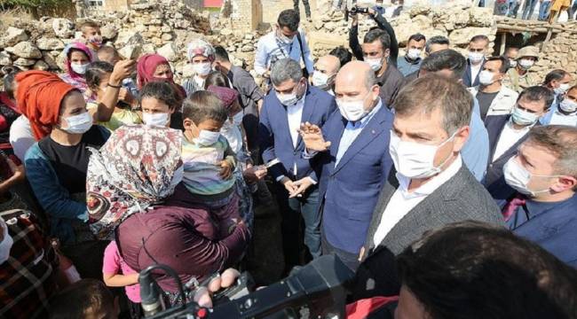 İçişleri Bakanı Soylu, Sakarya'da darp edilen mevsimlik tarım işçilerini ziyaret etti: O insanlar adına özür diliyorum