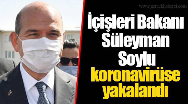 İçişleri Bakanı Süleyman Soylu koronavirüse yakalandı
