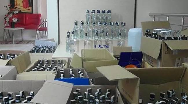İstanbul'da 6 ton kaçak içki ele geçirildi