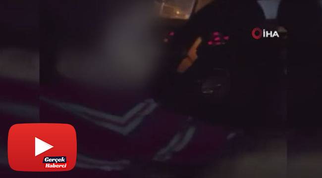 İstanbul trafiğinde direksiyondaki bebek şoför görenleri şaşırttı