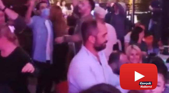 İstanbul’un göbeğinde skandal “korona partisi” kamerada