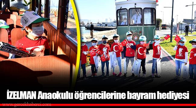 İZELMAN Anaokulu öğrencilerine bayram hediyesi