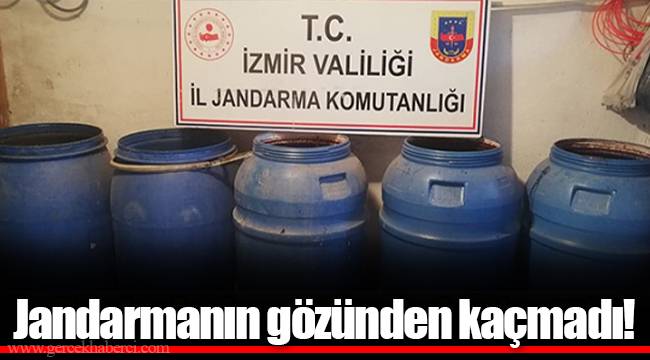 Jandarmanın gözünden kaçmadı!