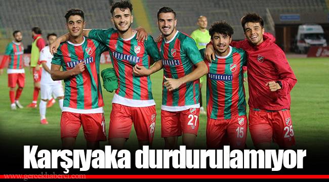Karşıyaka durdurulamıyor