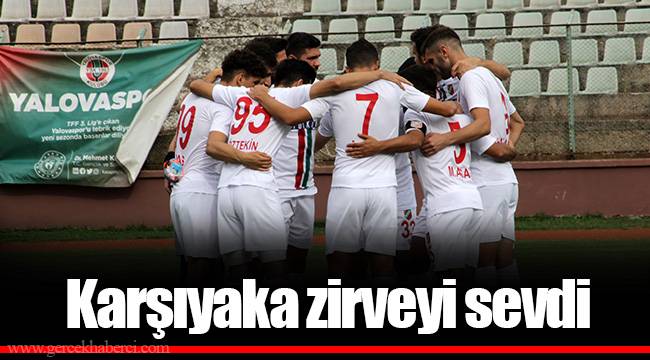 Karşıyaka zirveyi sevdi