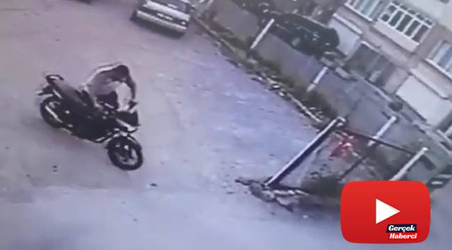Kaykaya biner gibi motor çaldılar