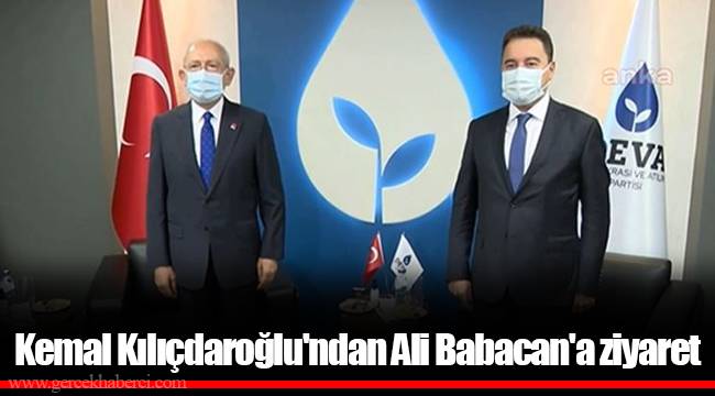 Kemal Kılıçdaroğlu'ndan Ali Babacan'a ziyaret