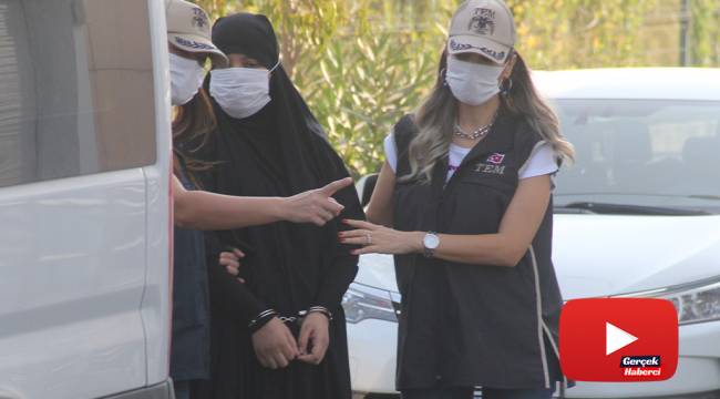 Kırmızı bültenle aranan DEAŞ’lı kadın tutuklandı