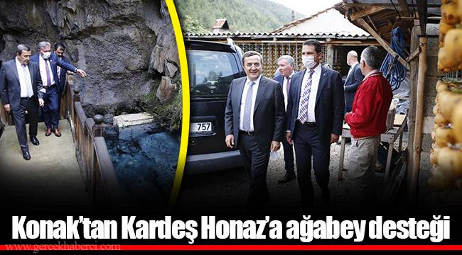 Konak’tan Kardeş Honaz’a ağabey desteği