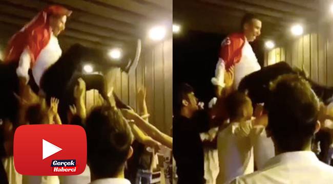 Koronaya inat maskesiz mesafesiz asker eğlencesi