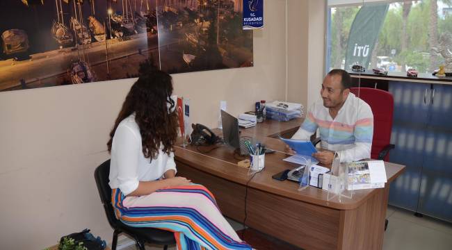 KUŞADASI BELEDİYESİ İŞ ARAYANLARA UMUT KAPISI OLDU
