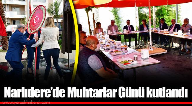 Narlıdere'de Muhtarlar Günü kutlandı