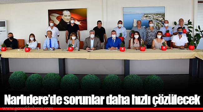 Narlıdere’de sorunlar daha hızlı çözülecek