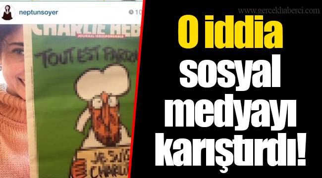 O iddia sosyal medyayı karıştırdı!