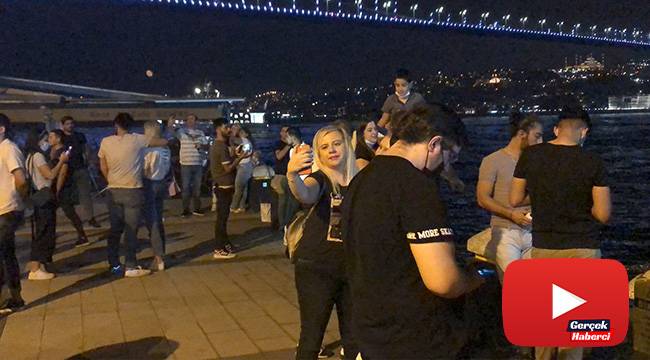 Ortaköy’de korona virüs kuralları unutuldu