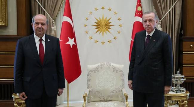 Saray’da, patlayan Kıbrıs su hattı borusunun tamir töreni düzenlendi