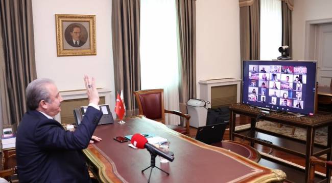 TBMM Başkanı Şentop: Türkiye ekonomik olarak salgından en az etkilenen 3. ülke