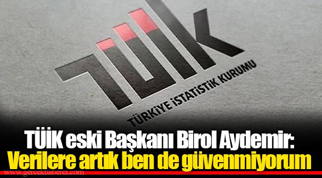 TÜİK eski Başkanı Birol Aydemir: Verilere artık ben de güvenmiyorum