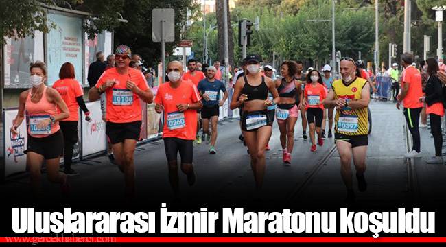 Uluslararası İzmir Maratonu koşuldu