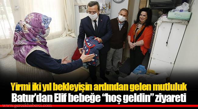 Yirmi iki yıl bekleyişin ardından gelen mutluluk