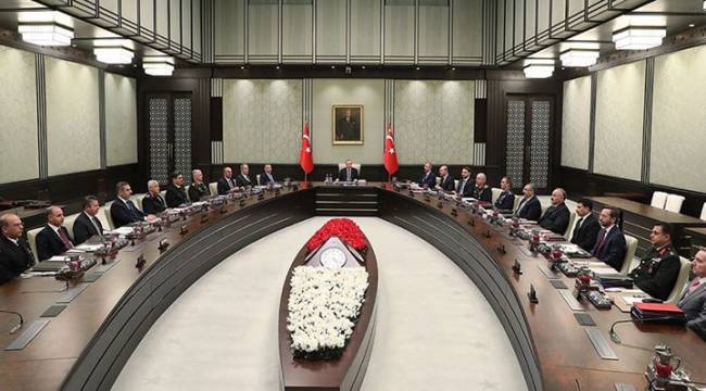 4 saatlik MGK toplantısı sona erdi: Güney sınırında terör koridoruna müsaade edilmeyecek