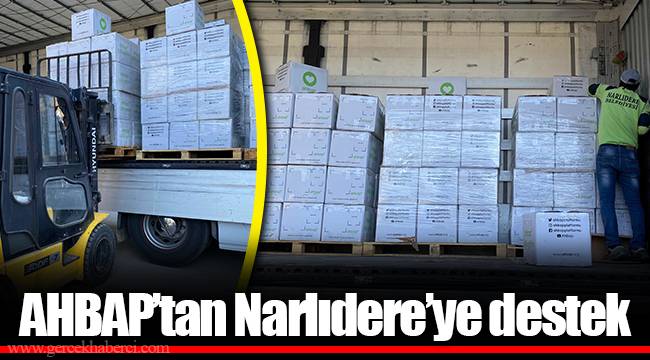 AHBAP’tan Narlıdere’ye destek
