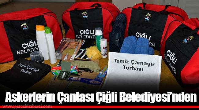 Askerlerin Çantası Çiğli Belediyesi'nden