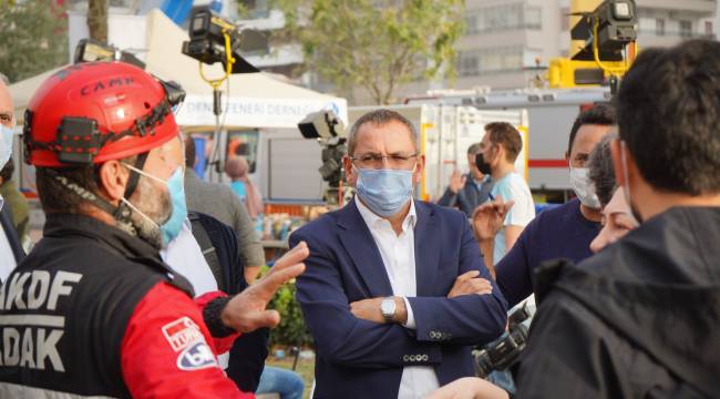 BAŞKAN ERGİN "DESTEK İÇİN HAZIRIZ"