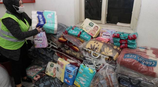 Bergama depremzedeler için seferber oldu