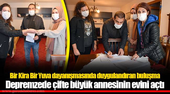 Bir Kira Bir Yuva dayanışmasında duygulandıran buluşma
