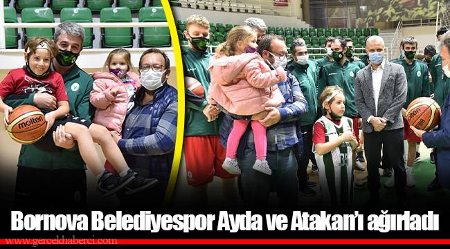 Bornova Belediyespor Ayda ve Atakan’ı ağırladı