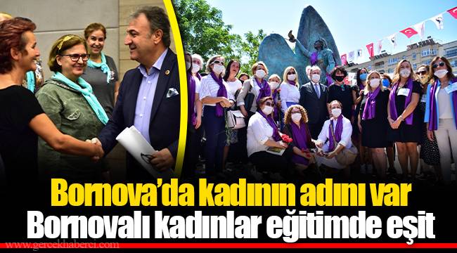 Bornova’da kadının adını var