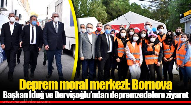 Deprem moral merkezi: Bornova