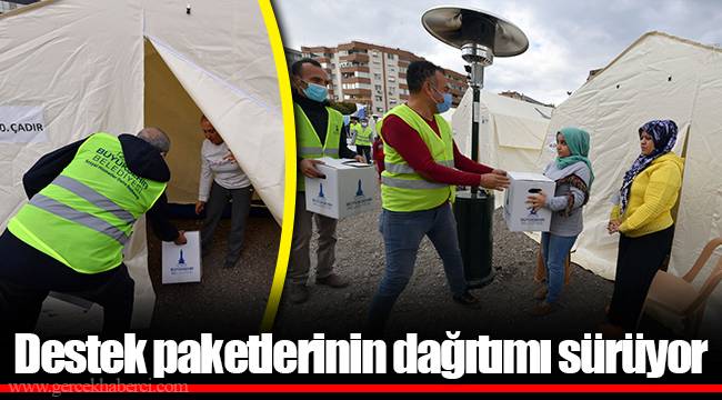Destek paketlerinin dağıtımı sürüyor