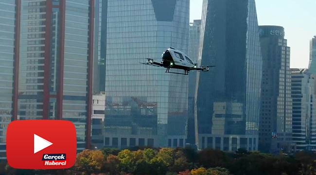 Drone taksi Güney Kore’nin başkenti Seul’da ilk uçuşunu gerçekleşirdi